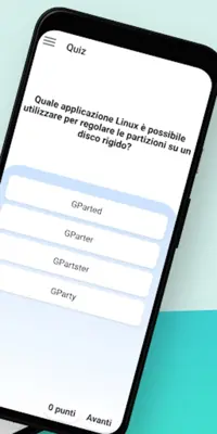 Quiz Informatica android App screenshot 2